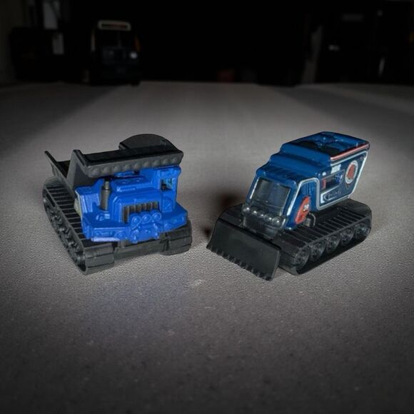 Matchbox MBX Construction Blue Trail Tipper Track Truck Blizzard Buster Diecast - Picture 2 of 6